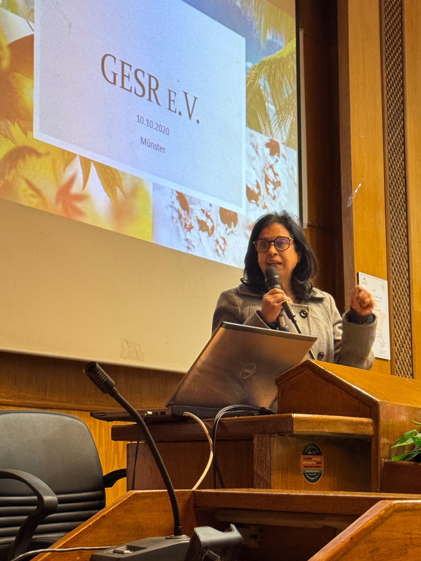 GESR presentation during the Research Journeys from Germany to Egypt event