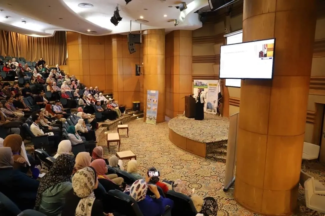 Auditorium session during the 57357 Youth Researchers Forum